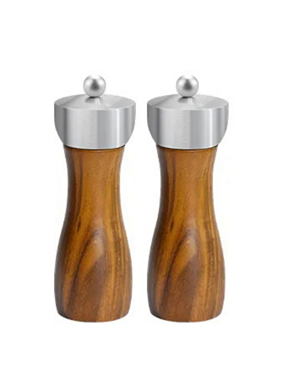 Kitchen Design Lab Ahşap Gövdeli Baharat Öğütücüsü 16 cm - 2 Adet - 390