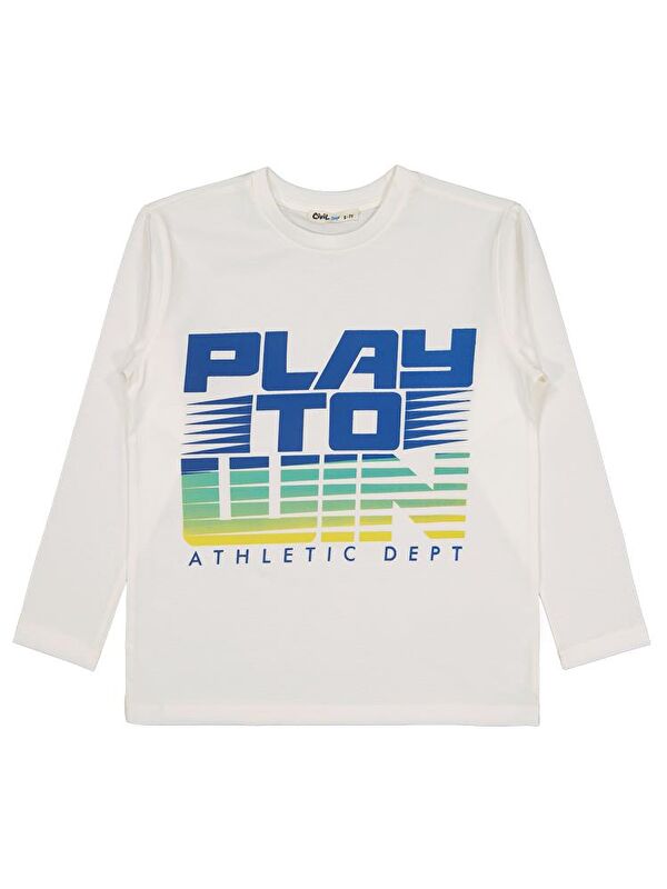 Civil Boys Play To Wın Baskılı 6-9 Yaş Sweatshirt
