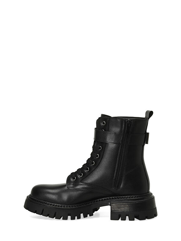 DUTO 4PR Siyah Kadın Rock Bot - Görsel 4