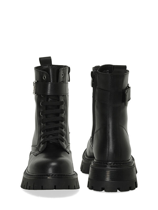 DUTO 4PR Siyah Kadın Rock Bot - Görsel 6