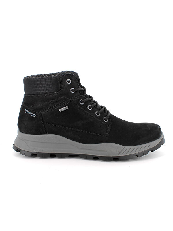 IGI&Co Erkek Bot 8629833 NABUK GUM LANA GORETEX Nero