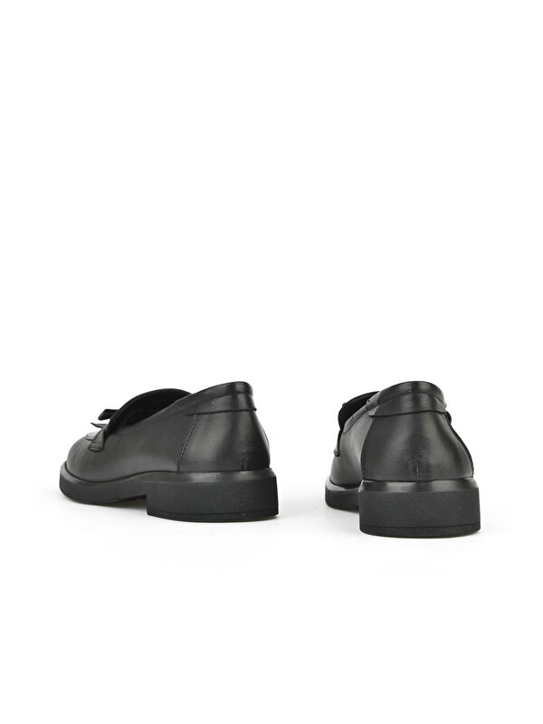 Kadın Hakiki Deri Ayakkabı 1531050Z26103410K Siyah - Görsel 4