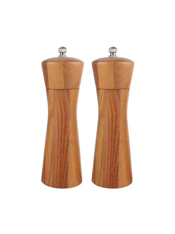 Kitchen Design Lab Ahşap Gövdeli Baharat Öğütücüsü 16 cm - 2 Adet - 395