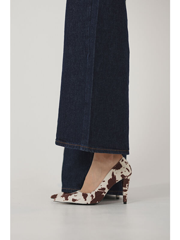 Capone Outfitters Ekru Capone Outfitters Tallie Orta Topuklu Stiletto