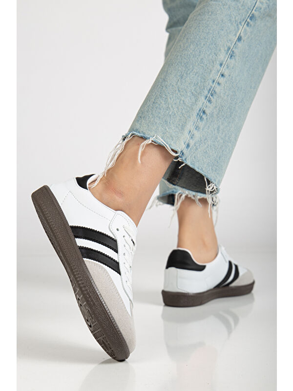 Sanbo Günlük Ortopedik Kadın Sneaker Spor Ayakkabı - Görsel 4