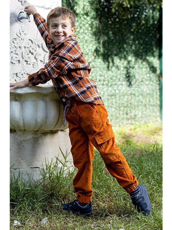 Smart Walker Junior Süper Mat Lacivert Barefoot Çocuk Ayakkabı - Görsel 6