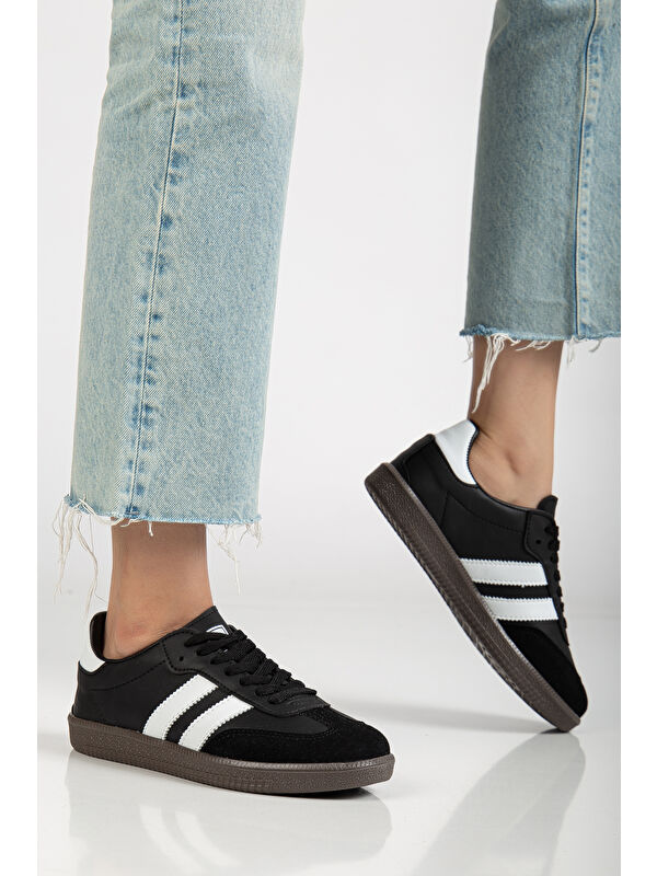 Sanbo Günlük Ortopedik Kadın Sneaker Spor Ayakkabı - Görsel 2