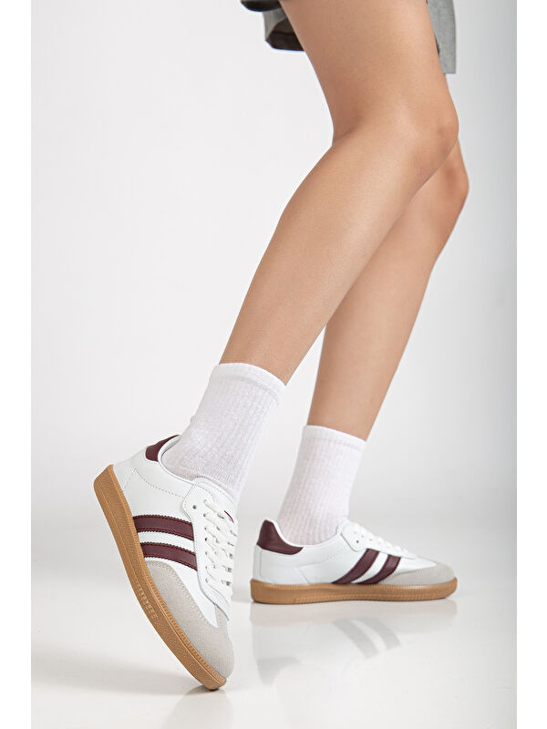 Sanbo Günlük Ortopedik Kadın Sneaker Spor Ayakkabı - Görsel 5