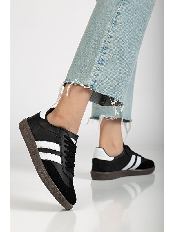 Sanbo Günlük Ortopedik Kadın Sneaker Spor Ayakkabı - Görsel 4