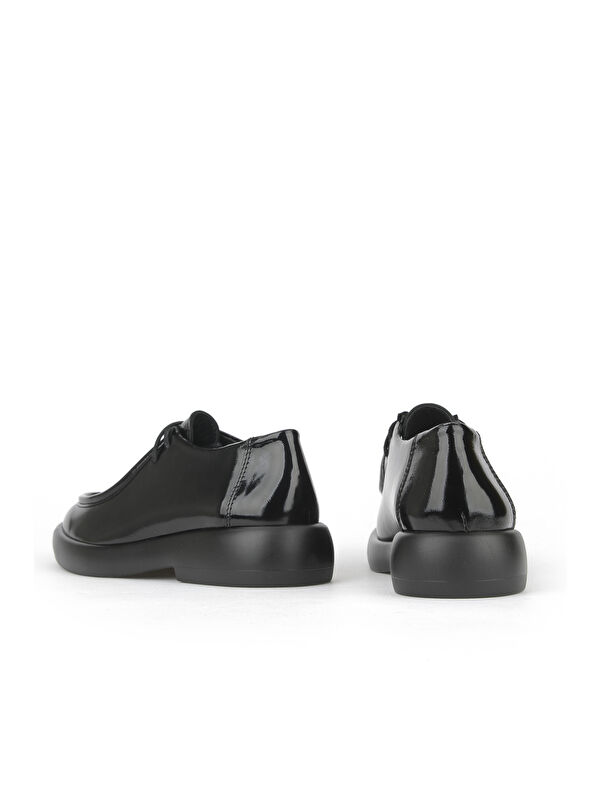 Kadın Hakiki Deri Ayakkabı 1531050Z26102308K2 Siyah - Görsel 4