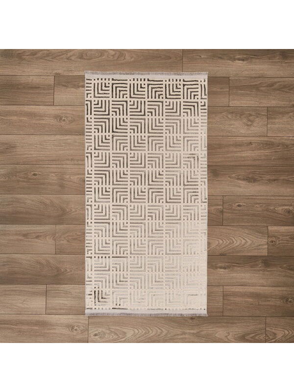 Evidea Soft Silva Halı - Gri - 80x150 cm