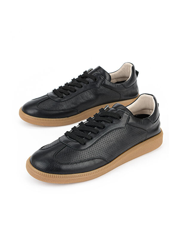 Ziya Ayakkabi Beyaz Ziya Ayakkabi Hakiki Kadın Deri Sneaker 1611035Z6414