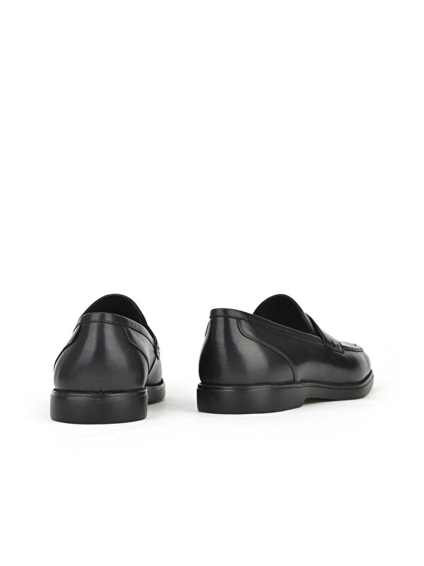 Erkek Hakiki Deri Ayakkabı 143745Z0303 Siyah - Görsel 4