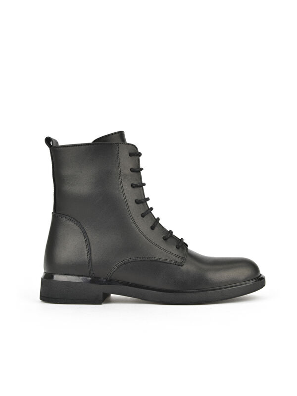 Kadın Hakiki Deri Bot 1531050Z26103454K Siyah - Görsel 2