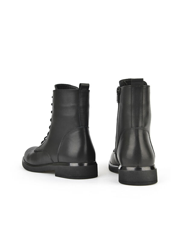 Kadın Hakiki Deri Bot 1531050Z26103454K Siyah - Görsel 4