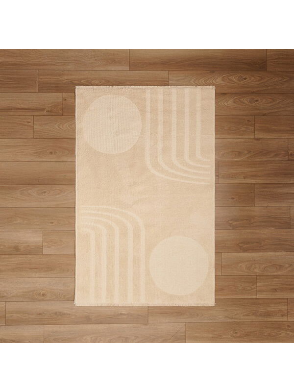 Evidea Soft Cobbler Dekoratif Halı - Bej - 120x180 cm
