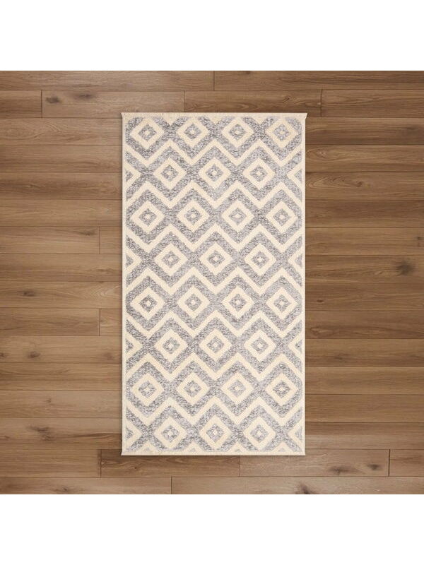 Evidea Soft Lomond Dekoratif Halı - Gri - 80x150 cm