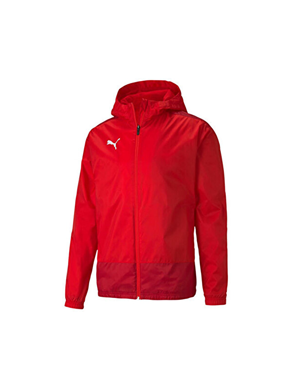 Puma Teamgoal 23 Training Rain Jacket Erkek Futbol Antrenman Yağmurluk 65655901 Kırmızı