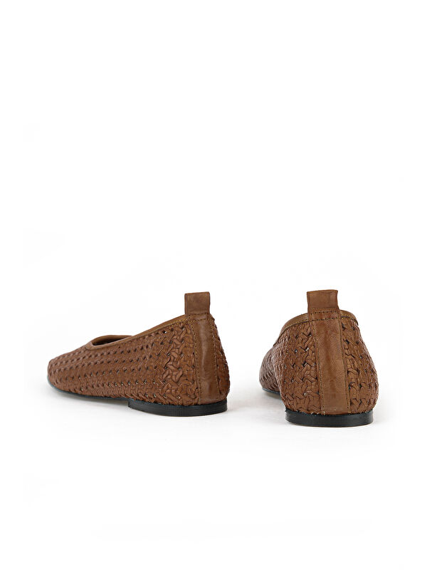 Ziya Ayakkabi Siyah Ziya Ayakkabi Hakiki Kadın Deri Babet 1611022Z2799