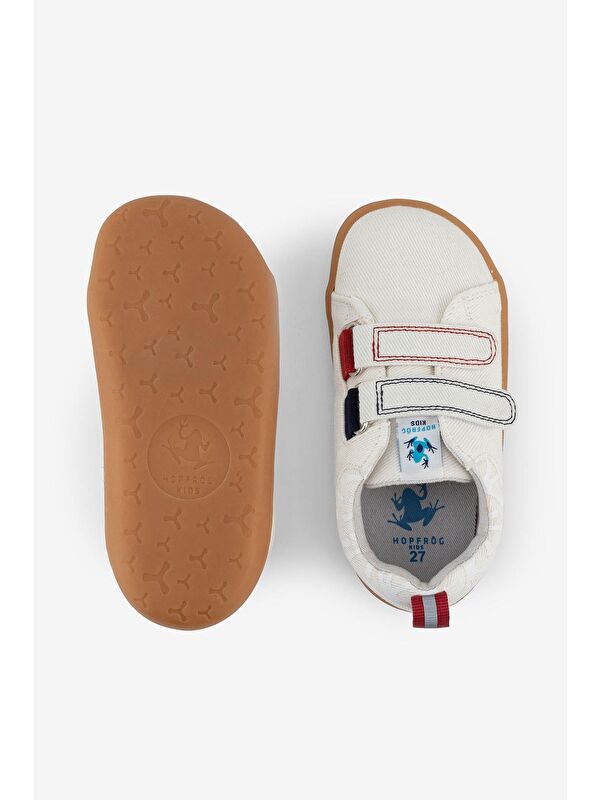 Smart Walker Recycled Canvas Eco Beyaz Barefoot Çocuk Ayakkabı - Görsel 7