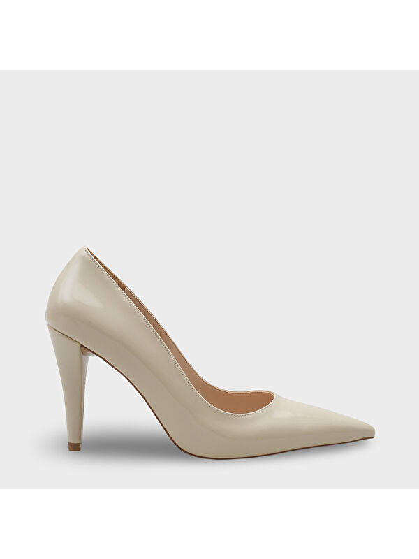 Capone Outfitters Ekru Capone Outfitters Tallie Orta Topuklu Stiletto