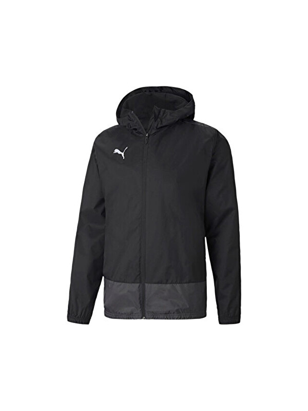 Puma Teamgoal 23 Training Rain Jacket Erkek Futbol Antrenman Yağmurluk 65655903 Siyah