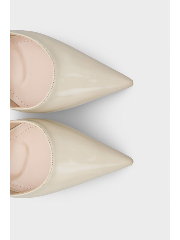 Capone Outfitters Ekru Capone Outfitters Tallie Orta Topuklu Stiletto