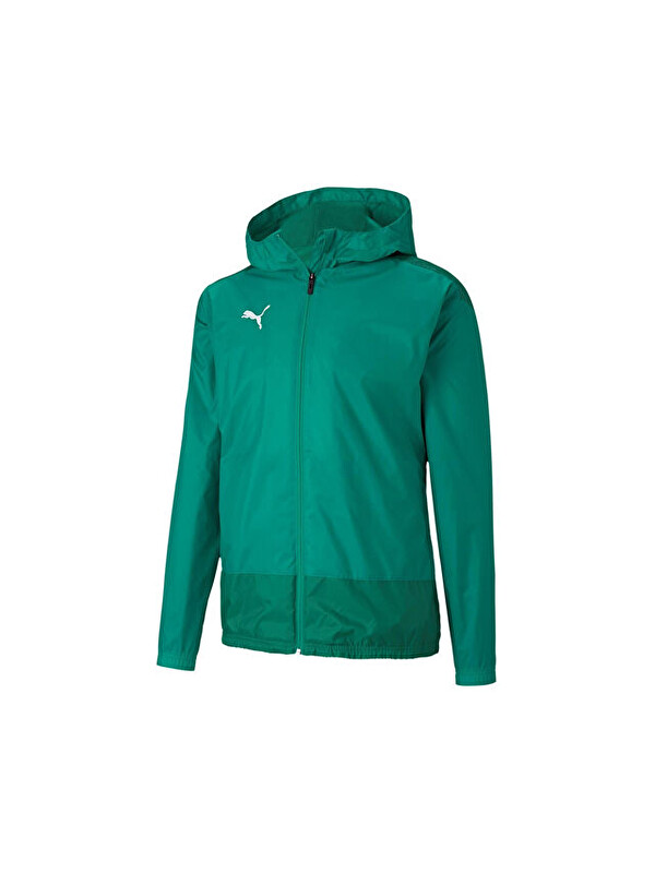 Puma Teamgoal 23 Training Rain Jacket Erkek Futbol Antrenman Yağmurluk 65655905 Yeşil