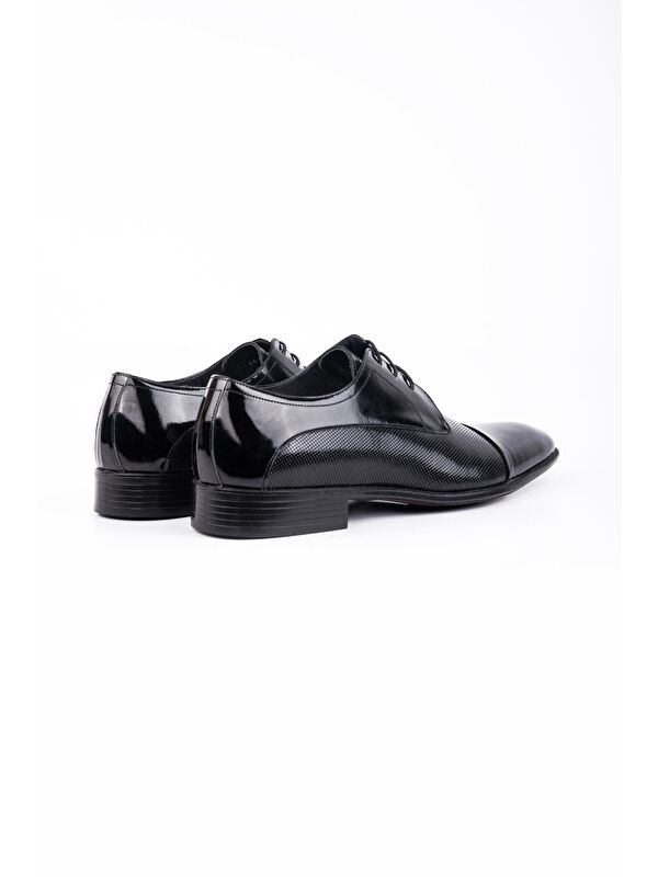 Imza Siyah Imza %100 Deri Rugan Bağcıksız-Tokasız Ceremony Ayakkabı 1033245173_003