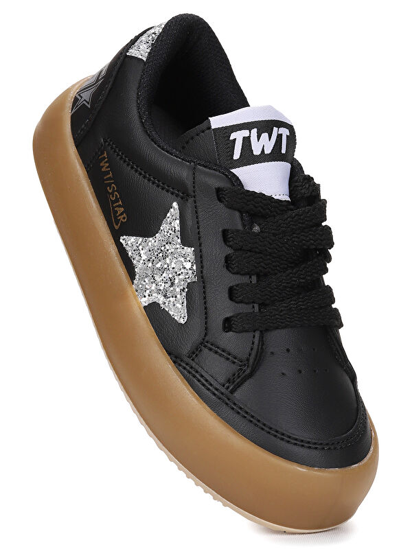 Rida Günlük Bağcıklı Kız Çocuk Spor Ayakkabı - Görsel 2