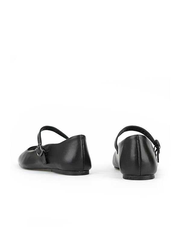 Ziya Ayakkabi Beyaz Ziya Ayakkabi Hakiki Kadın Deri Babet 1611022Z2735