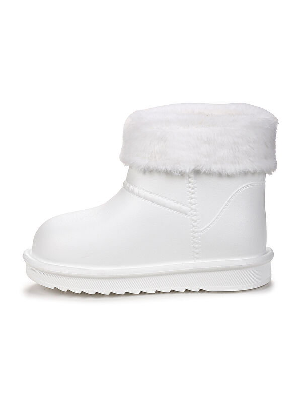 Geta Su Geçirmez İçi Kürklü Kız Çocuk Eva Yağmur Kar Çizme - Görsel 5