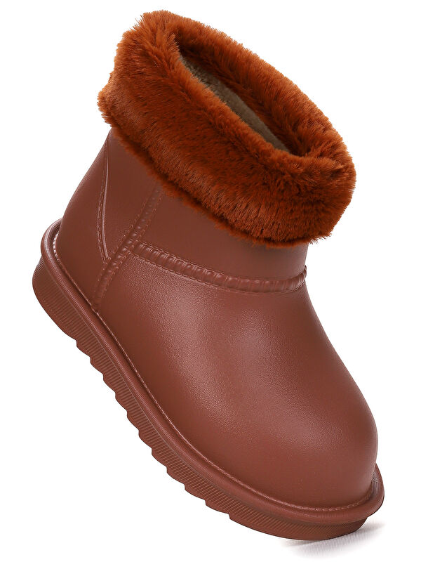 Kiko Kids Geta Su Geçirmez İçi Kürklü Kız Çocuk Eva Yağmur Kar Çizme