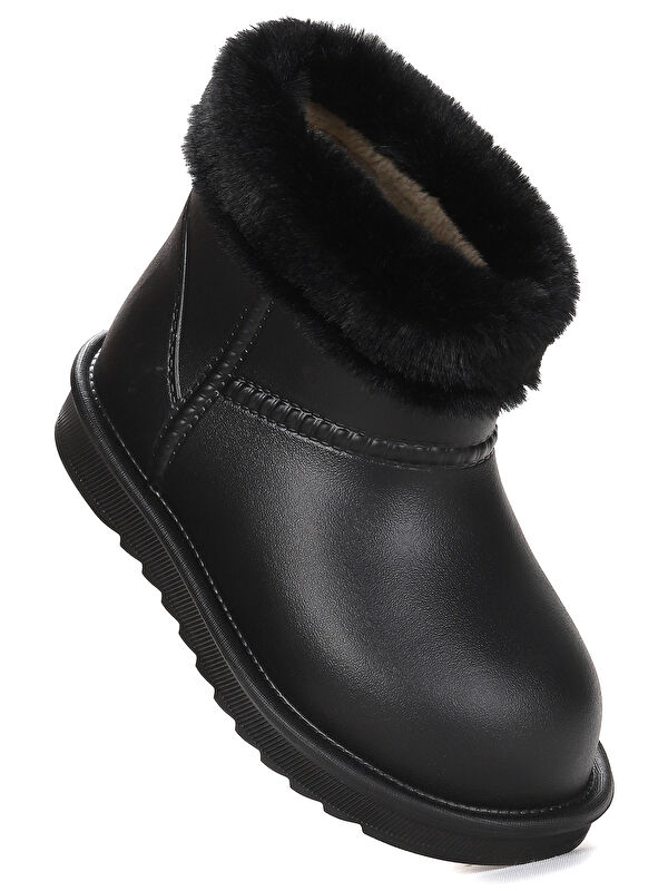 Geta Su Geçirmez İçi Kürklü Kız Çocuk Eva Yağmur Kar Çizme - Görsel 2