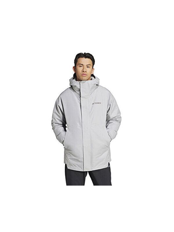 Adidas Xpl Goose 3In1 Erkek Outdoor Montu IX7936 Gri