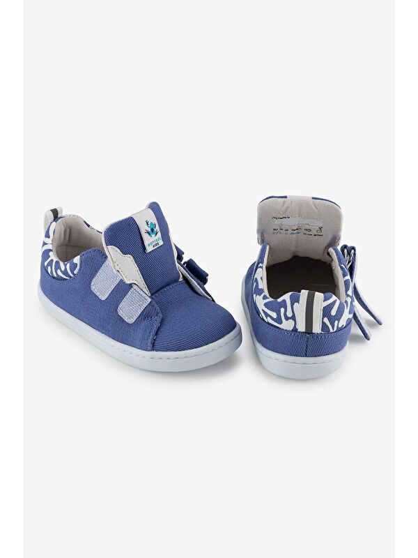 Hopfrög Sarı Hopfrög ⁠smart Walker Canvas Eco Barefoot Çocuk Ayakkabı