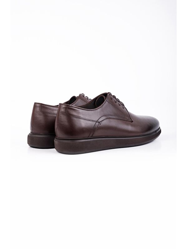 Imza Lacivert Imza %100 Deri Koyu Antik Bağcıklı Classic Ayakkabı 1033245150