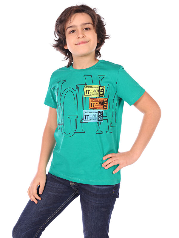 Toontoykids Erkek Çocuk Original Baskılı Tişört