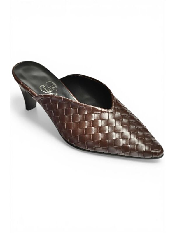 Fox Shoes Kahverengi Kadın Terlik Y654660709