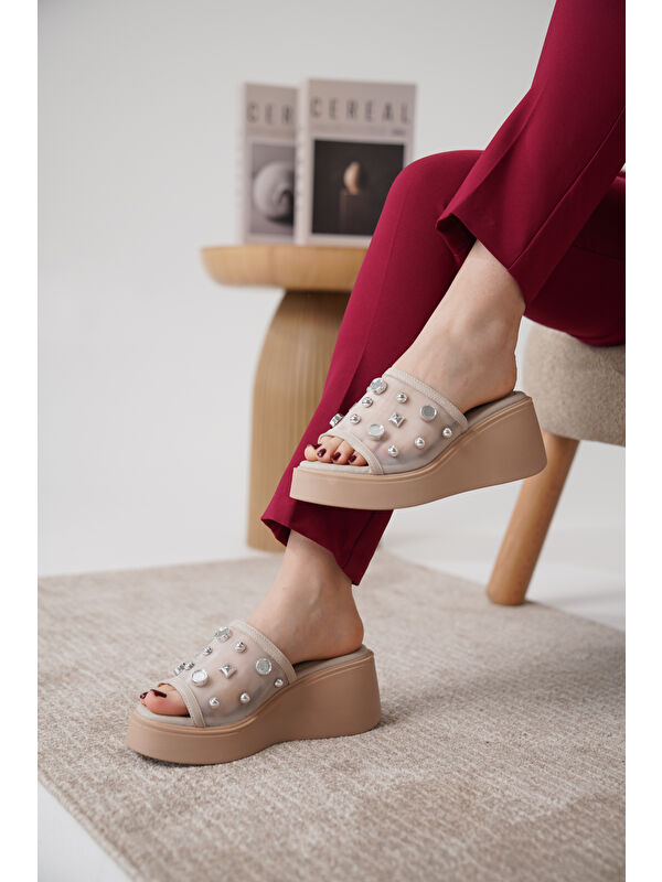 D1580 Günlük Ortopedik Konforlu Terlik - Görsel 3