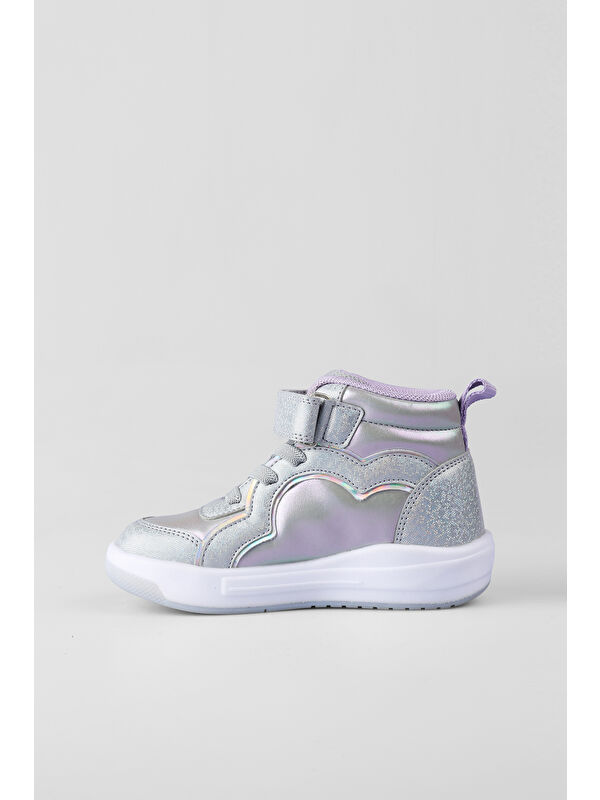 Klint Işıklı Kız Bebek Gümüş Bot - Görsel 3