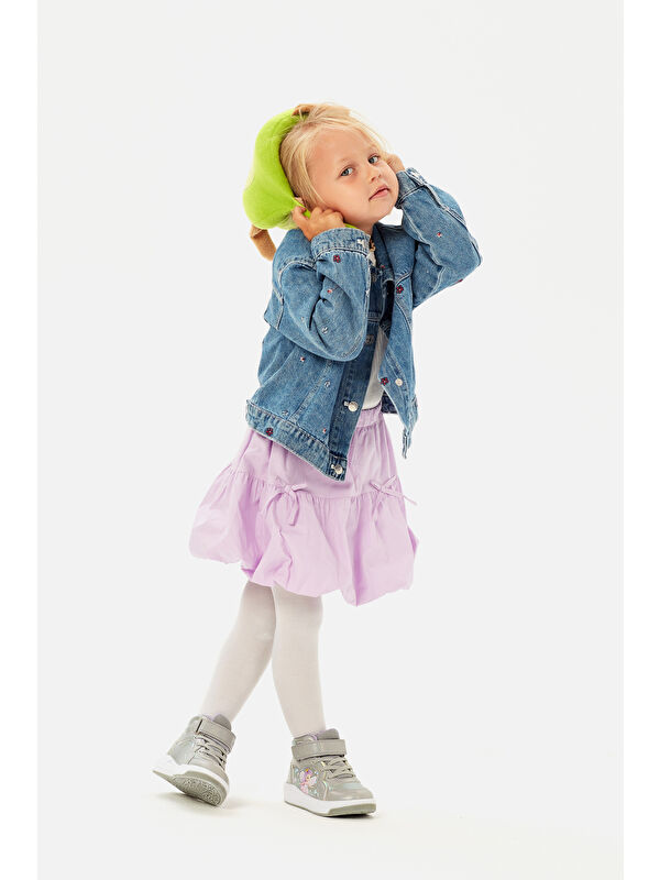 Klint Işıklı Kız Bebek Gümüş Bot - Görsel 4