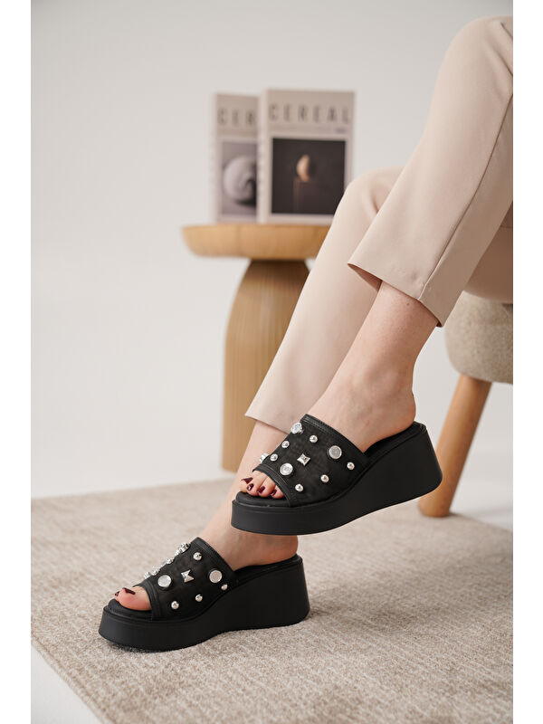 D1580 Günlük Ortopedik Konforlu Terlik - Görsel 3