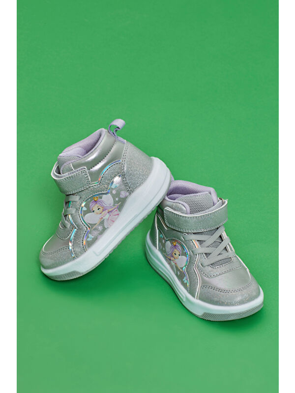 Klint Işıklı Kız Bebek Gümüş Bot - Görsel 6