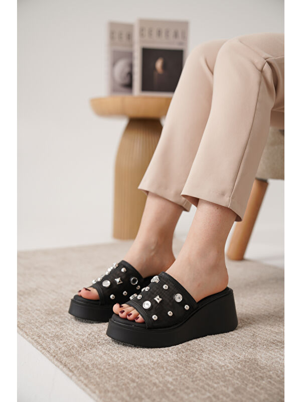 D1580 Günlük Ortopedik Konforlu Terlik - Görsel 4