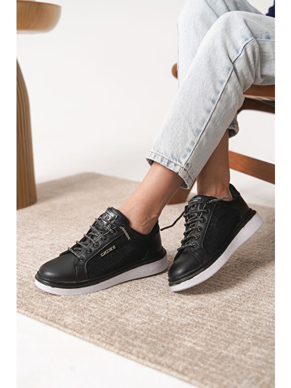 D0703 Günlük Ortopedik Kadın Sneaker Spor Ayakkabı - Görsel 2