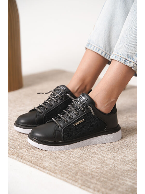 D0703 Günlük Ortopedik Kadın Sneaker Spor Ayakkabı - Görsel 5