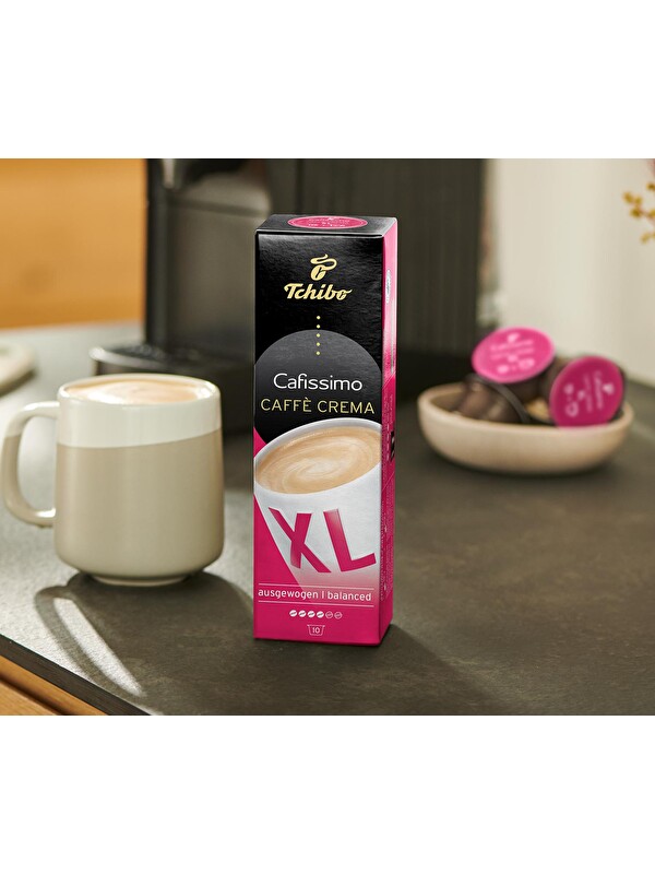 Tchibo Cafissimo Caffe Crema XL Wake Up 10'lu Kapsül Kahve