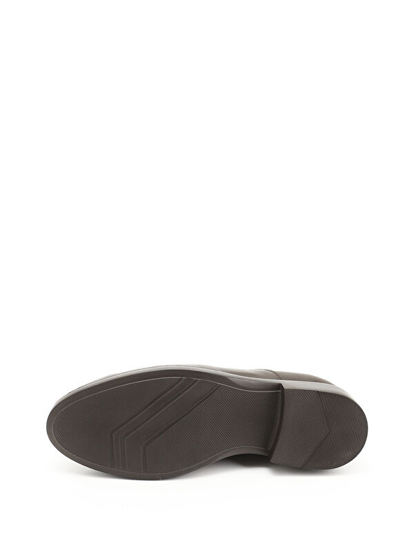 Erkek ORTA KAHVERENGİ Bağcıklı Hakiki Deri Klasik Oxford Ayakkabı - Görsel 5