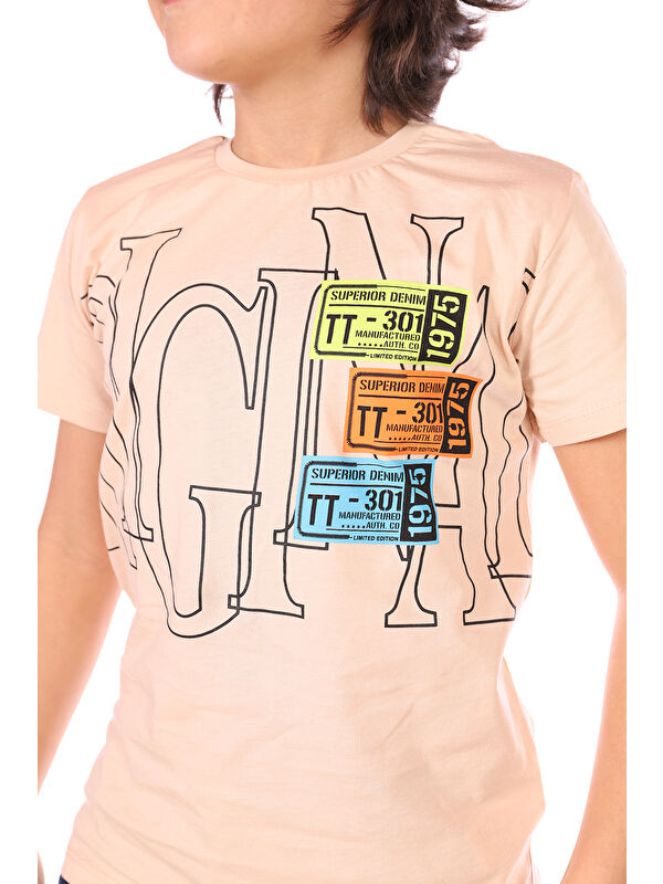 Toontoykids Erkek Çocuk Original Baskılı Tişört